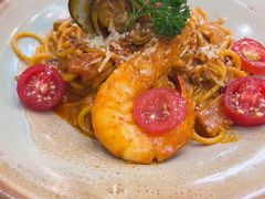 咖喱海鲜意面-CRAZYONES西班牙海鲜饭(上海美罗城店)