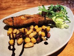 香煎碟鱼配地中海绘豆-新贝乐意大利餐厅(苏州中心店)