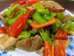 爆炒驴板肠-壹阁胡羊焖饼(特色小吃街店)