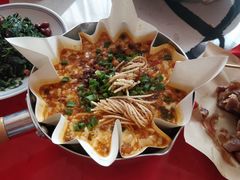炒豆腐脑-长安大牌档之西安博物院文化餐厅(中贸店)