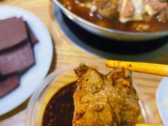 油泼辣子配排骨-老殷锅仔