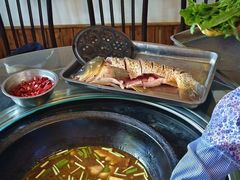 -姥家大锅台水库渔家