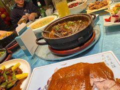 -海派美食·家宴海鲜青岛菜·石锅鲽鱼头(东方城店)