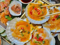 -围炉肉舍•炭烤活鳗•丹东海鲜烤肉(步行街店)