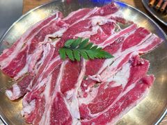 现切鲜拌肥牛-首尔朴宝·炭火烤肉(五角场店)
