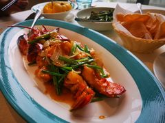 姜葱炒波士顿龙虾-新加坡珍宝海鲜JUMBO Seafood(西安skp店)