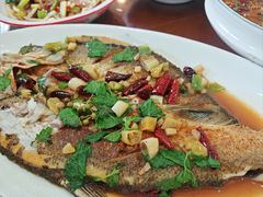煎烧大白鱼-漁耕小厨农家院(武当山店)