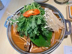 干白菜脊骨火锅-韩香福脊骨汤锅(上杭路店)