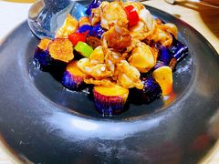 紫山茄拌扇贝-味莊·青岛菜(石老人店)