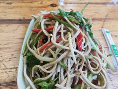 拌豆腐丝-冯老二羊肉串