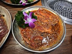 -明洞阿姨·韩式酱蟹烤肉·创意料理(三元桥店)