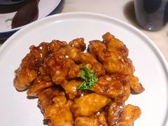 雪花糖醋里脊-绿茶餐厅(乐峰广场店)