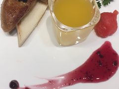 法式鹅肝配鱼子酱-尚雅铁板料理自助餐厅(乐松店)