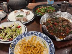 -老兰家传统烧烤炒菜泡馍(小南门店)