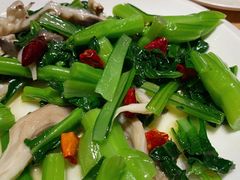 油菜头拌平菇-萧记三鲜烩面(黄河路店)