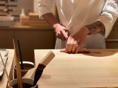 餐具摆设-炎橘·板前料理 Omakase
