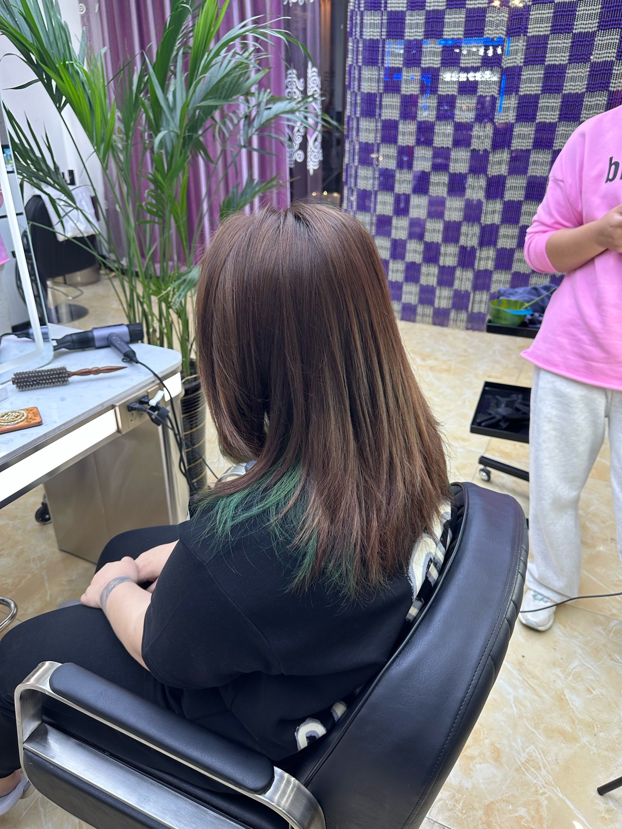 挂耳染
