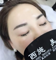 -西施无菌半永久纹绣眉眼影唇轻增发纹发际线