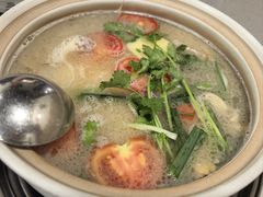 清汤豆米中锅-黔府豆米火锅野菜馆(南马店)