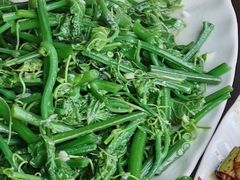 炒洋瓜尖-乡村小榭饭店