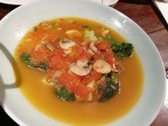 上汤西兰花-绿茶餐厅(华联万柳店)