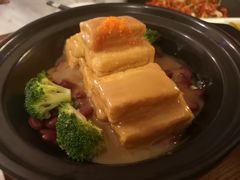 蟹籽包浆豆腐-时光乌托邦空中花园餐厅川味·融合菜(幸福广场店)