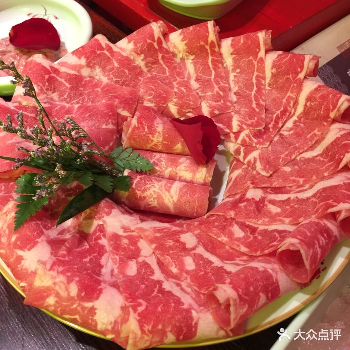 重庆袁老四火锅(武进万达店)-精品肥牛图片-常州美食-大众点评网