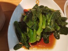 白灼嫩菜心-十二点·辣椒炒肉(新沙店)
