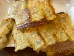 韭黄牛肉锅贴-海荣锅贴馆(五味十字店)