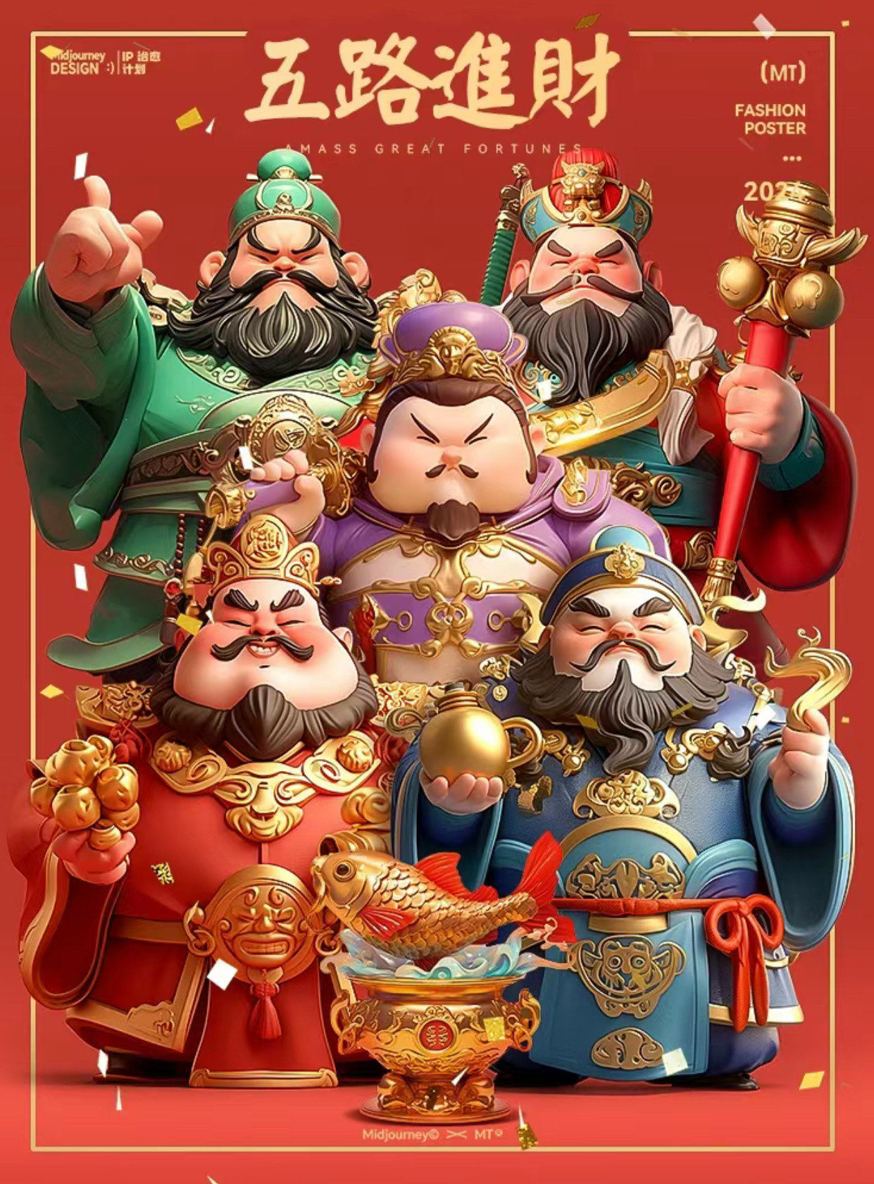 当财神爷遇到月老