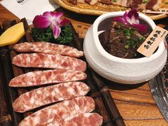 飞鱼籽香肠-黑牛の店·和牛烧肉(合生汇店)