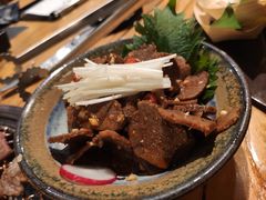 凉拌辣味牛舌-黑牛の店·和牛烧肉(合生汇店)