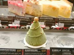 圣诞树抹茶奶酪流心蛋糕-星巴克(深圳丹竹头分店)