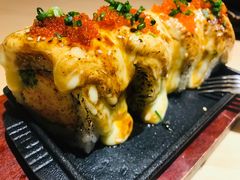 焗烤芝士三文鱼卷-越光米贩精致料理餐厅(金鹰店)