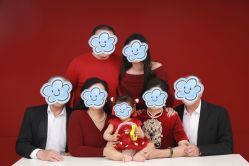 -时光纪亲子全家福照相馆(静安店母女写真父母纪念照)