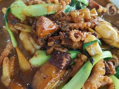 八爪鱼炖红烧肉-叶存利海鲜大馅饺子(东戴河止锚湾店)