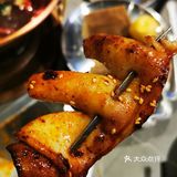 点评上团了169的套餐，进去入住后选好锅底，扫码点单