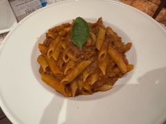 番茄牛肉意面宽面-安妮意大利餐厅(世贸天阶店)