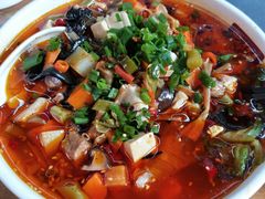 麻辣牛肉臊子手工面-老陈婆手工面庄