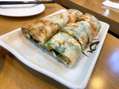 葱饼卷牛肉-台北楚楚园馅饼粥(虹桥南丰城店)