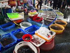 -霞涌市场海鲜摆卖区