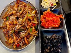辣炒鱿鱼须-济扶岛韩国海鲜汤제부도 해물탕(望京店)