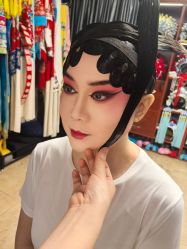 -胭脂猫京剧摄影