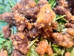 孜然羊肉-粥公粥婆精品家常菜(青龙桥店)