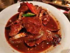 -草家酱蟹炭火烤肉店(珲春南路一店)