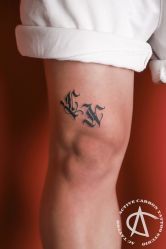 腿部-AC TATTOO 纹身