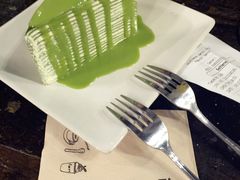 抹茶千层蛋糕-莓园冰淇淋店