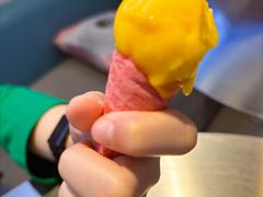 迷你芒果冰淇淋-CORNER CONE GELATO酷矿手作霜淇淋(南头古城店)