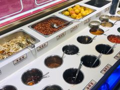 自助调料区-如在蜀毛肚老火锅(怀柔店)