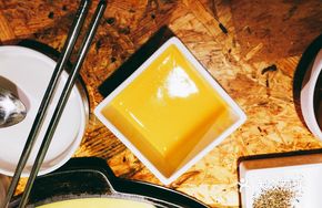 Pumpkin Porridge with Barley Tea